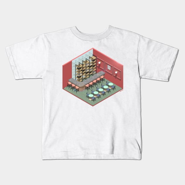 Bar Kids T-Shirt by FabricIso